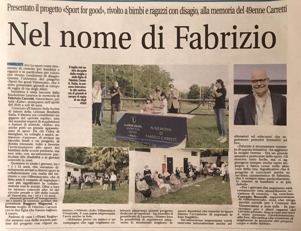 Sport for good Vimercate