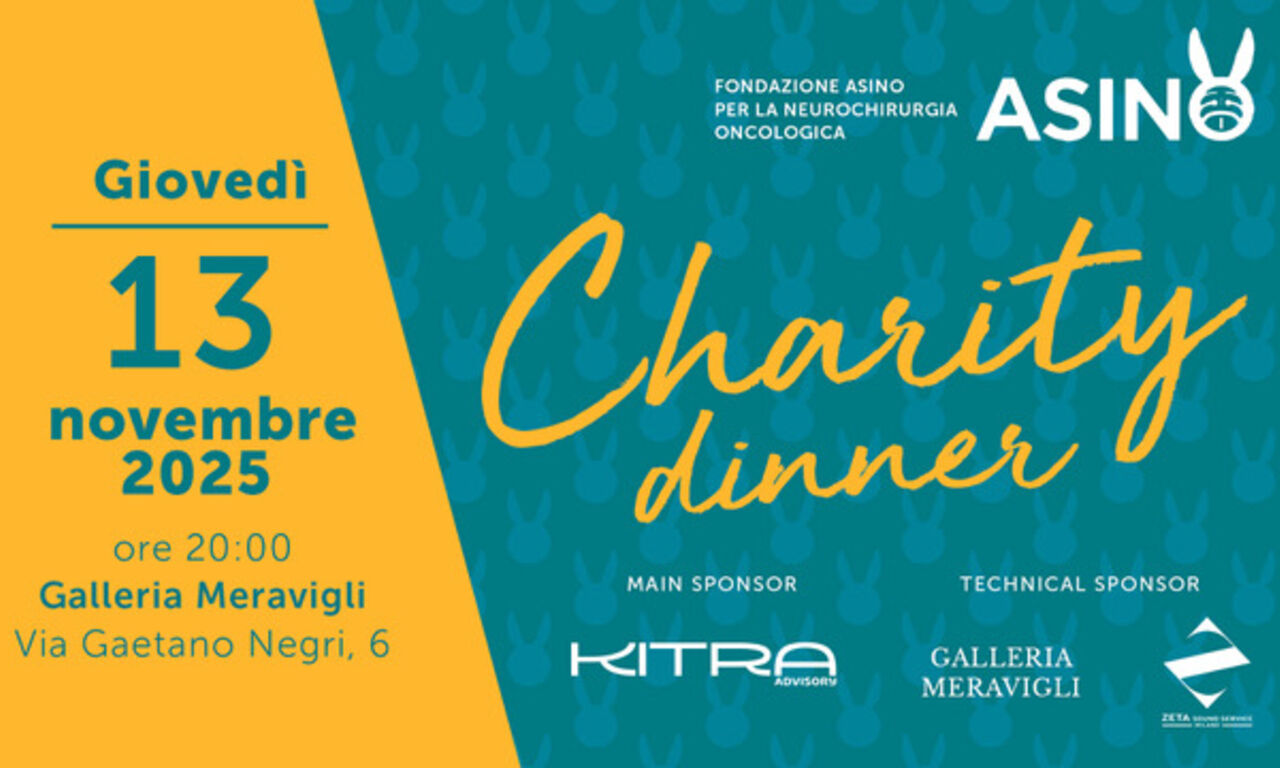 Charity Dinner - 13 Novembre 2025